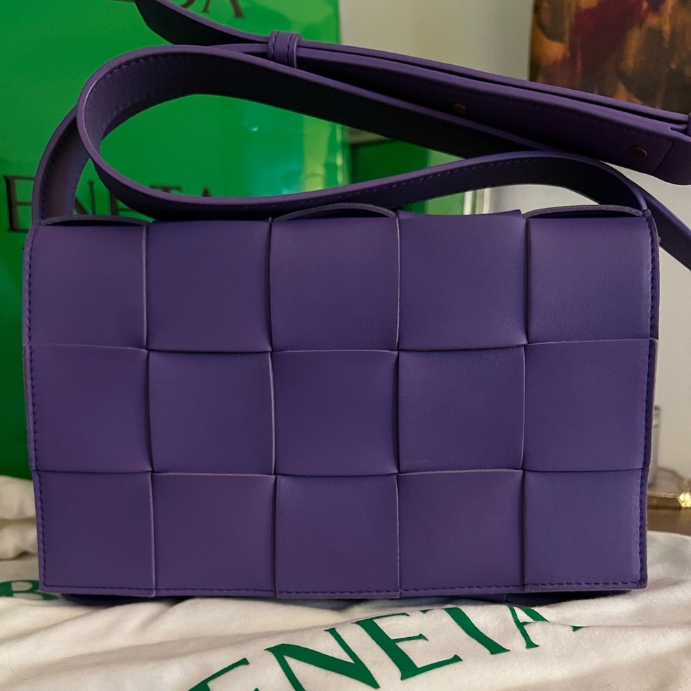 Bottega Veneta, Cassette Bag, Purple